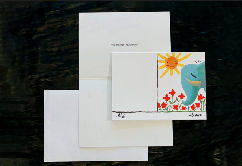 Your presence- Your absence Card