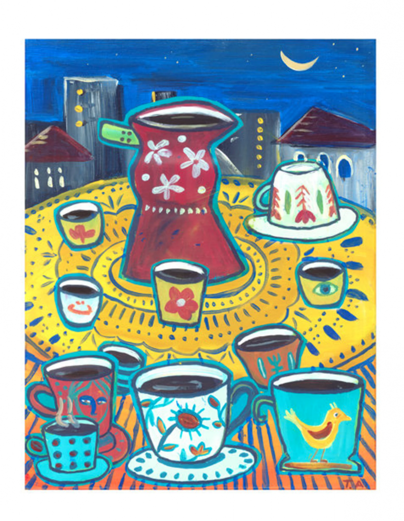 Coffee Under the Moon