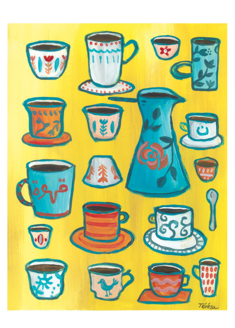 Yellow Coffee Time