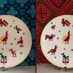 Birds of Palestine embroidery kit - Image 3