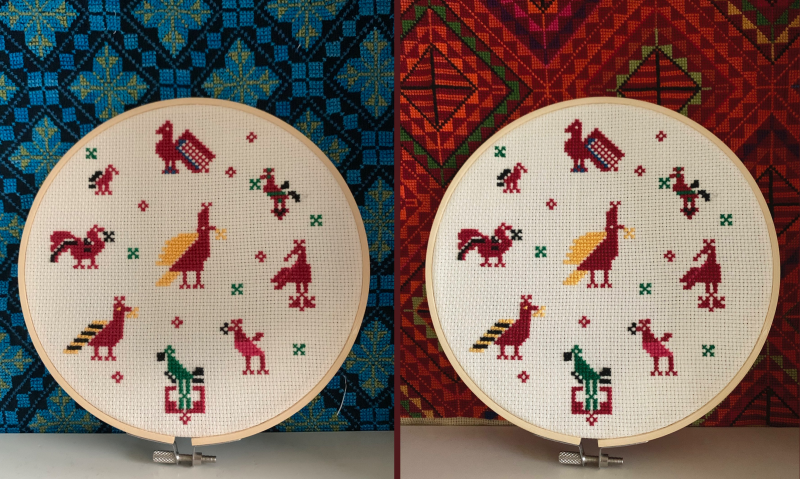Birds of Palestine embroidery kit - Image 3