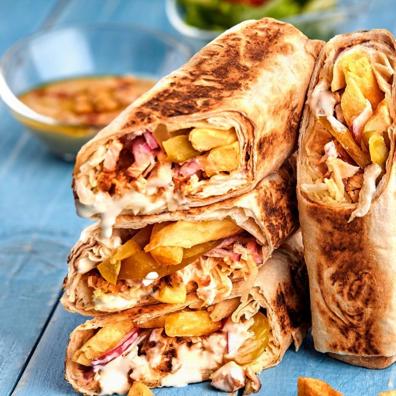 3/18 - The Art of Arabic Cooking_SINGLE - SHAWERMA /  شاورما دجاج ولحمه
