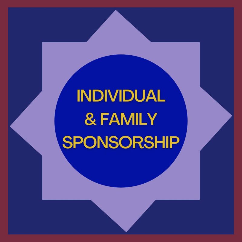 A Taste of Ramadan in the Arab World Artist & Artisan Bazaar - Individual/Family Sponsorship ($200)