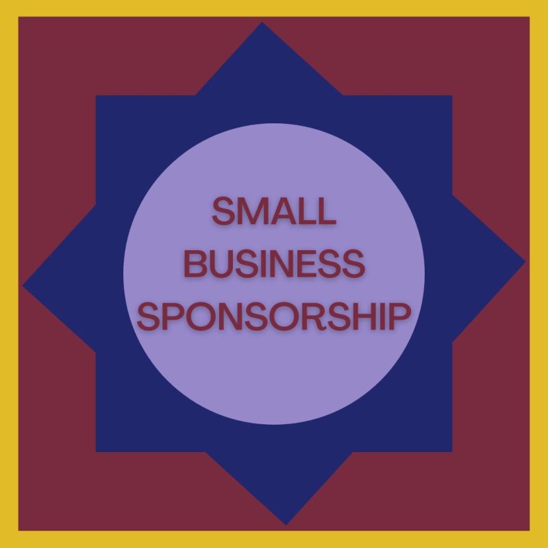 A Taste of Ramadan in the Arab World Artist & Artisan Bazaar - Small Business Sponsorship ($450)
