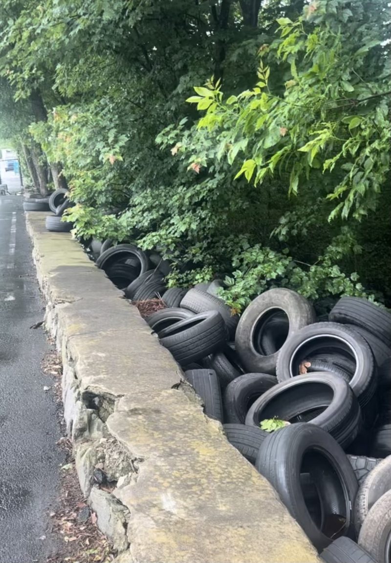 Tire Removal Fundraising Campaign