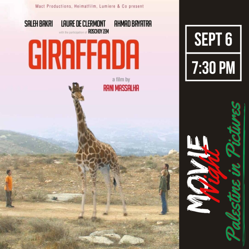 9/6 - Movie Night Dinner Reservation (Giraffada)