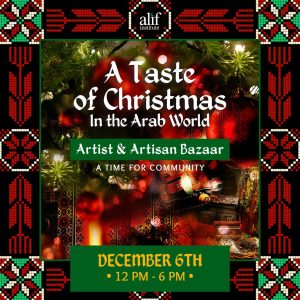 Artist & Artisan Bazaar Vendor_A Taste of Christmas in the Arab World 2025