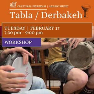Tabla Workshops - February 2026